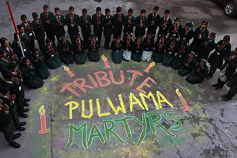 Tribute to 2019 Pulwama attack victims