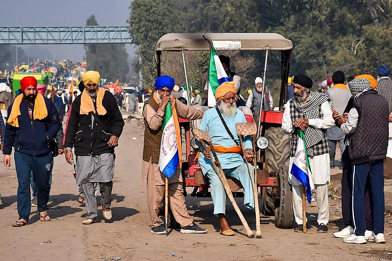 Farmers march: Security at Shambhu border