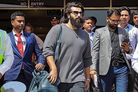 Arjun Kapoor in Jamnagar