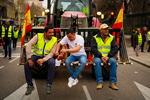 Spain Farmers Protest