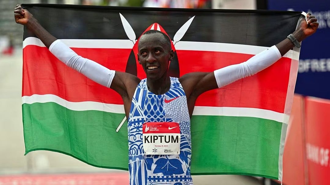 Reuters : World Marathon Record Holder Kelvin Kiptum