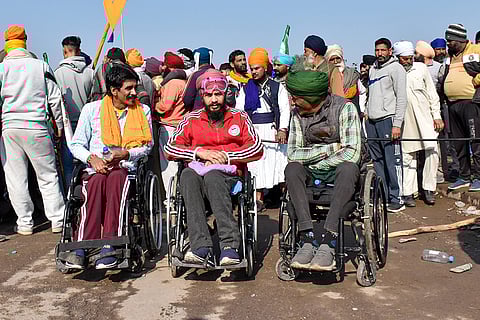 Farmers' march: Security at Shambhu border