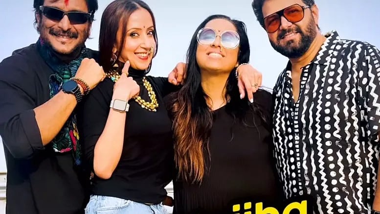 Ishitta Arun, Milind Gunaji Have ‘Aika Dajiba’ Reunion After 21 Years