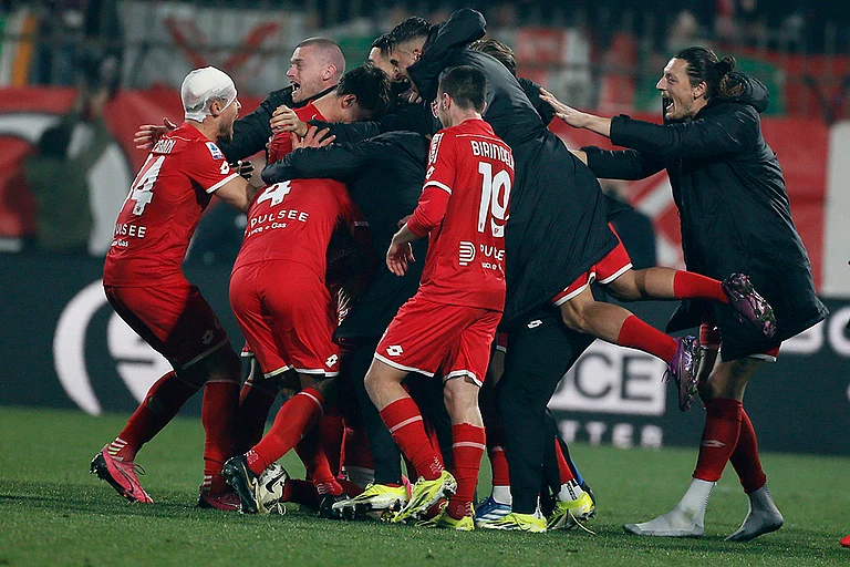 Serie A 2023-24: Monza vs Milan - | Photo: Alberto Mariani/LaPresse via AP