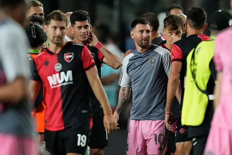 Inter Miami Vs Newell's Old Boys - | Photo: AP/Rebecca Blackwell