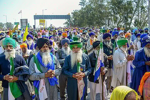 Farmers Delhi Chalo march