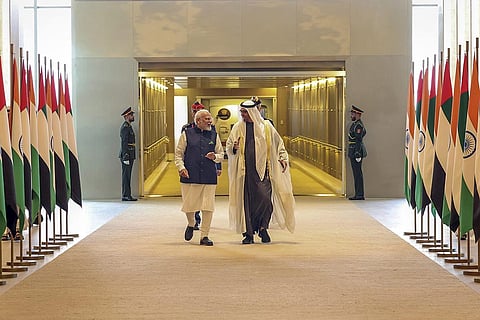 PM Modi in UAE
