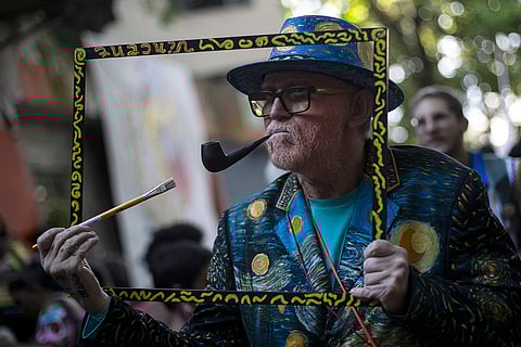 Brazil pre-Carnival parade