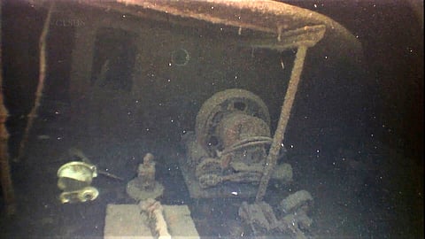 Shipwreck found in Lake Superior.