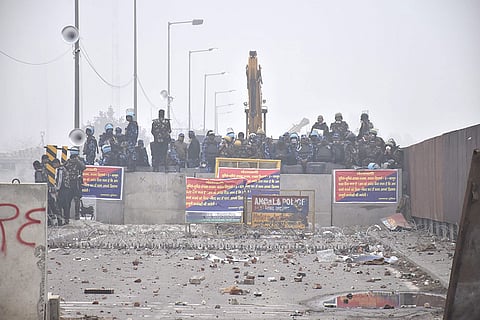 Farmers Delhi Chalo march