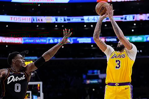 NBA 2023-24: Los Angeles Lakers vs Detroit Pistons