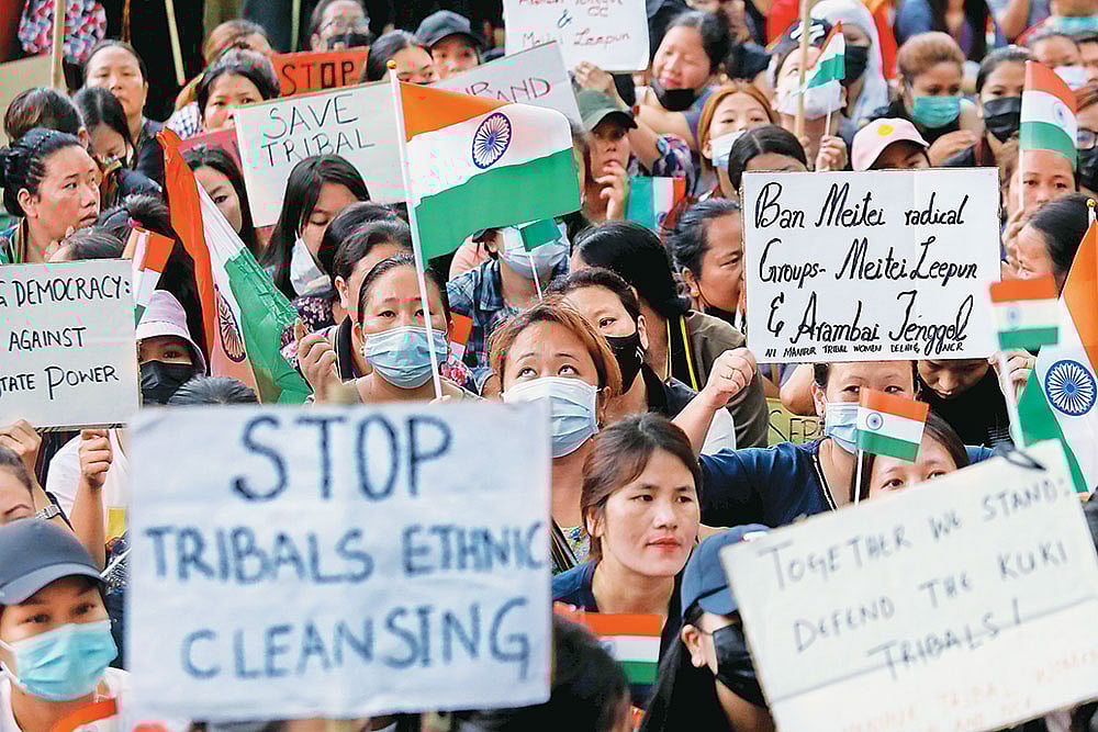 Unending Tension: Violence between Kuki and Meitei communities has become endemic across Manipur - Photo: Getty Images