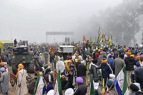Farmers Delhi Chalo march