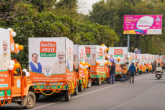PM Modi's WhatsApp Message Asking For Feedback Sparks Political Controversy
