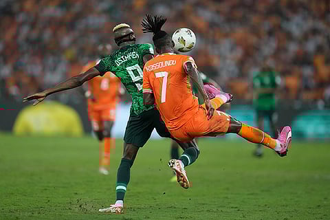 AFCON Soccer: Ivory Coast vs Nigeria