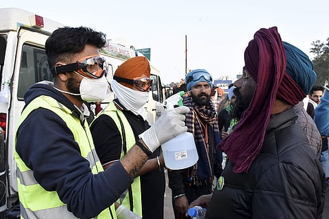 Farmers Delhi Chalo march