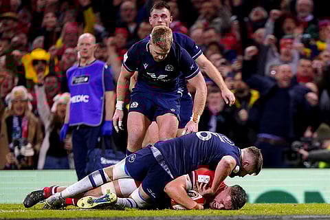 Six Nations Rugby Union Match: Scotland vs Wales