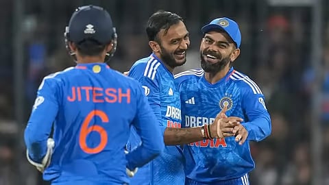 Photo: File/AP : The Indian men's national cricket team will tour Zimbabwe for a five-match T20I series in July 2024.