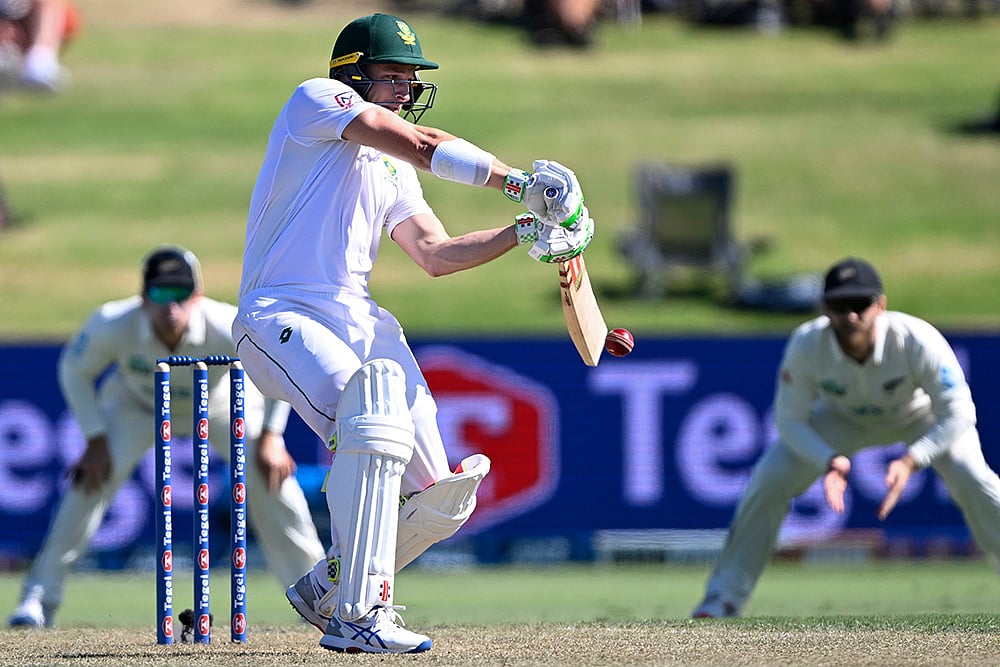 | Photo: Andrew Cornaga/Photosport via AP : New Zealand vs South Africa First Test: Day 2