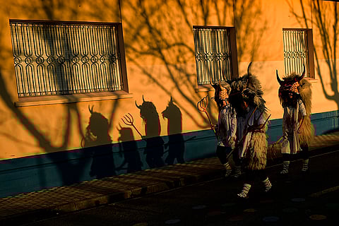 Spain Momotxorro Carnival