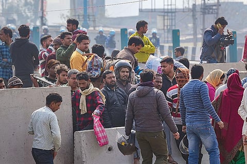 Farmers march: Security arrangements at Delhi borders