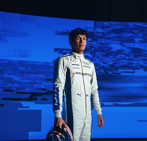 Williams driver, Alex Albon.