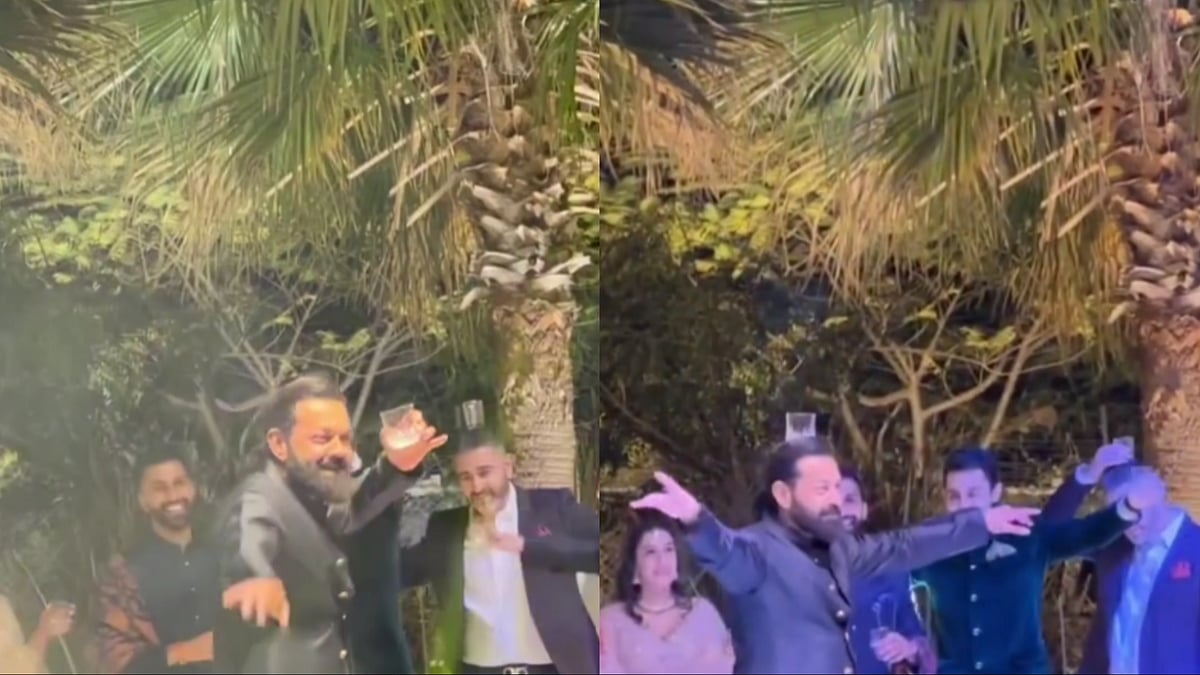 Instagram : Bobby Deol at Nikita Chaudhary's wedding