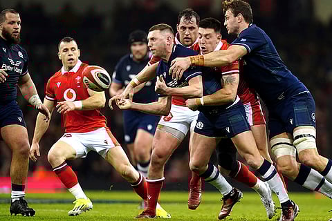 Six Nations Rugby Union Match: Scotland vs Wales