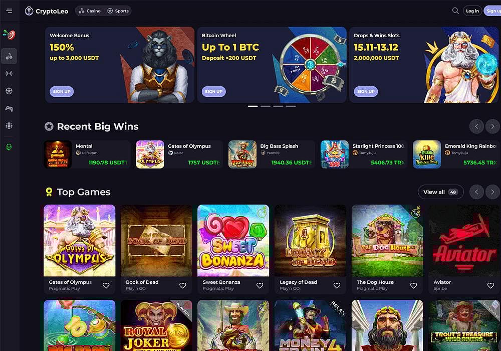 Crypto & Bitcoin Casinos