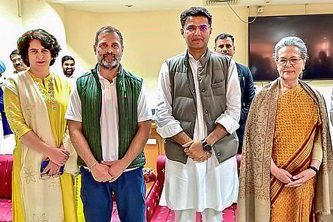 RS polls: Sonia Gandhi at Rajasthan Assembly