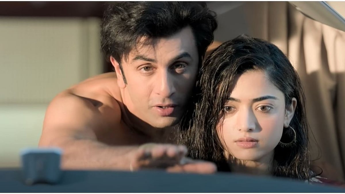 YouTube : A Still From ‘Animal’s ‘Satranga’