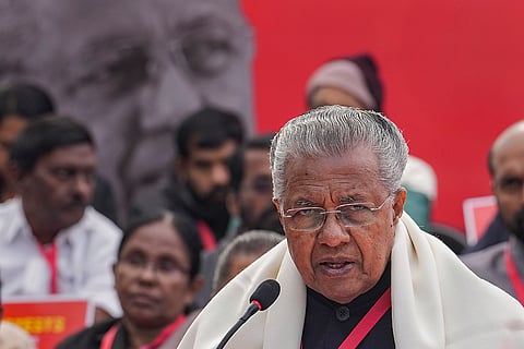 LDF protest at Jantar Mantar in Delhi