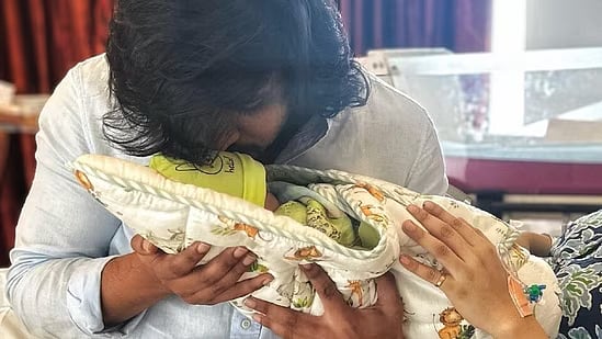 Twitter : Nikhil Siddharth With His Baby Boy