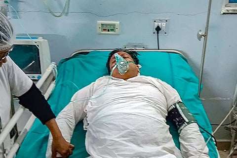 Sukanta Majumdar injured