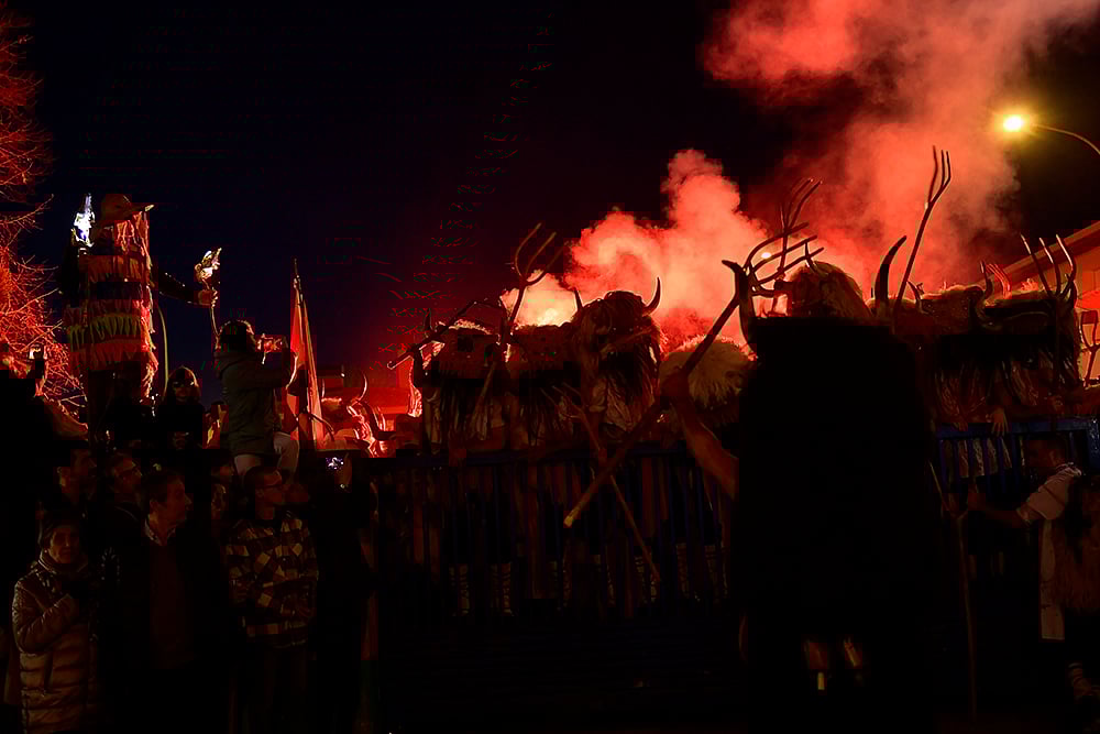 | Photo: AP/Alvaro Barrientos : Spain Momotxorro Carnival