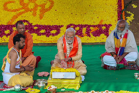 Shri Kalki Dham foundation stone laying