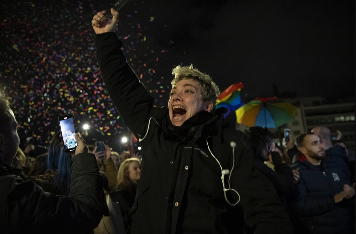 AP : The bill was backed by four left-wing parties. 