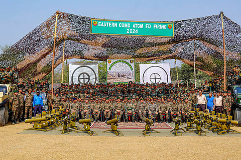 Annual Eastern Command Anti Tank Guided Missile (ATGM) firing