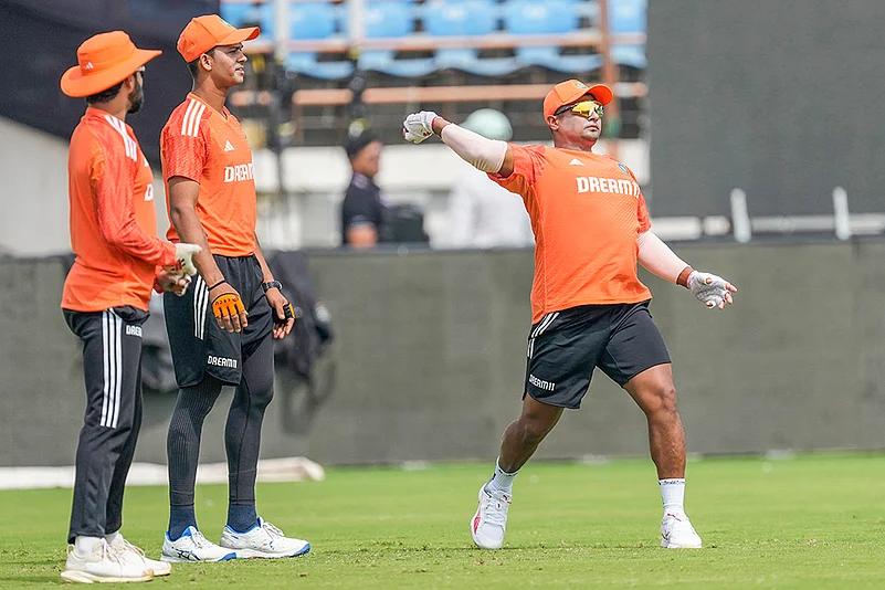 IND vs ENG 3rd Test: India practice