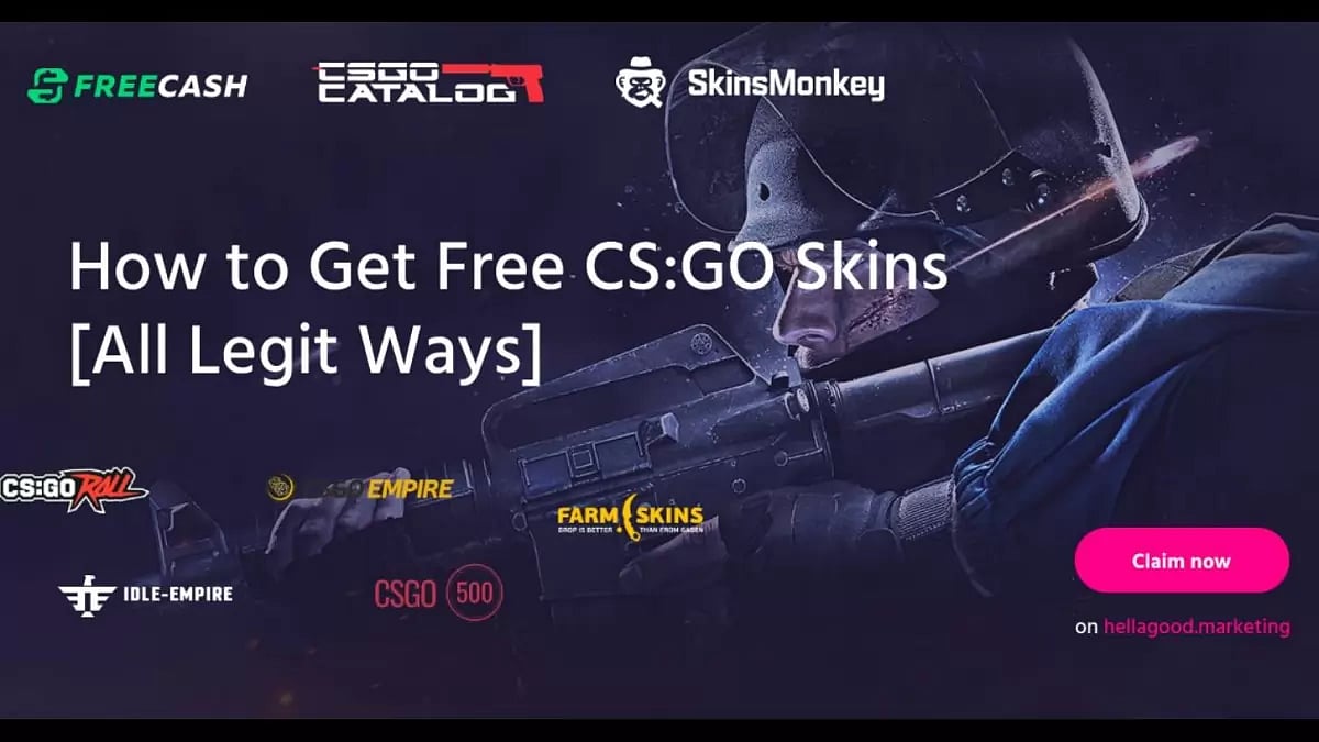 Get Free CS:GO Skins in 2024