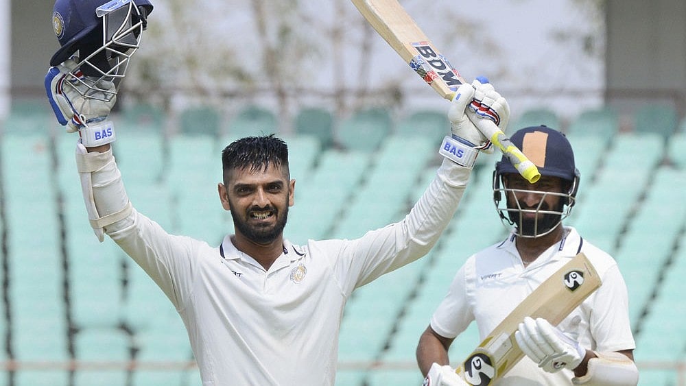 (File Photo)  : Saurashtra Cricket team player Arpit Vasavada. 