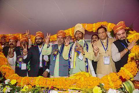 Pashupati Paras e-elected Rashtriya Lok Janshakti Party President