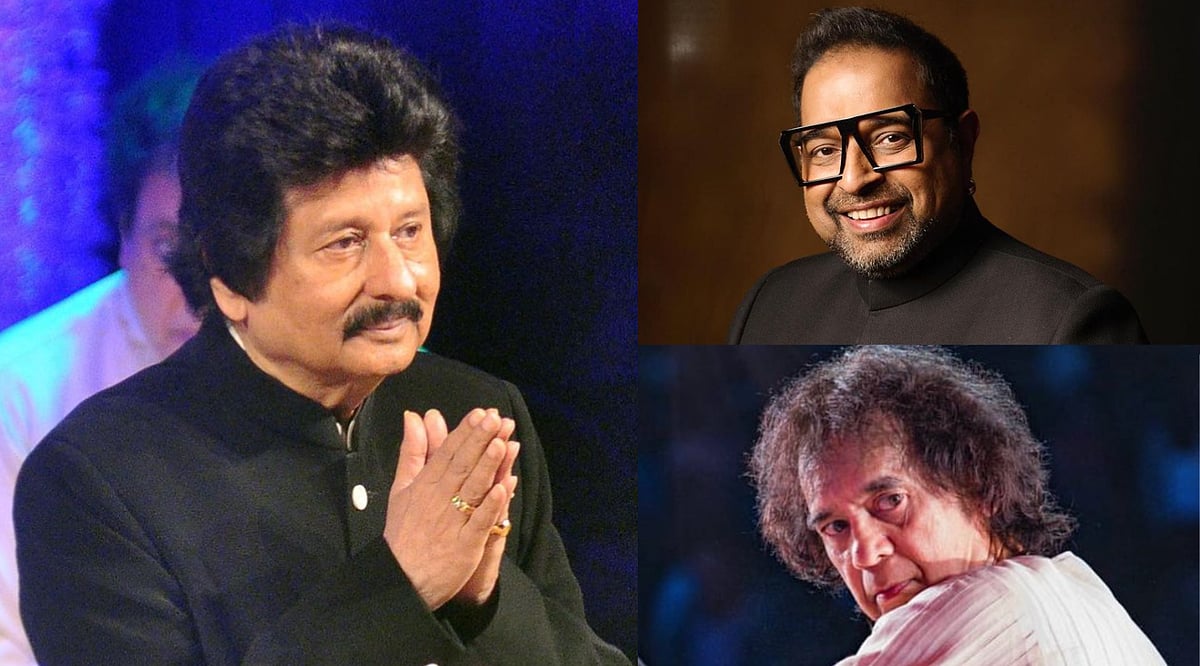 Instagram : Pankaj Udhas, Shankar Mahadevan, Zakir Hussain