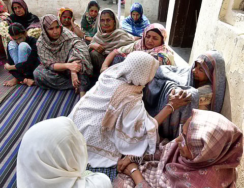 Shubhkaran's grand-aunt remains continues to grieve his loss, inside the house in Baloh.