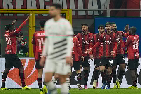 Europa League Play-Off First Leg: AC Milan vs Rennes