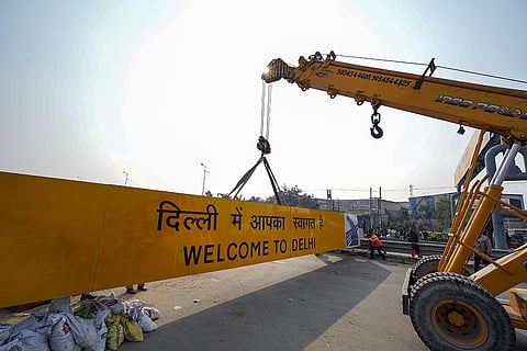 Farmers March: Tear gas hurled at farmers