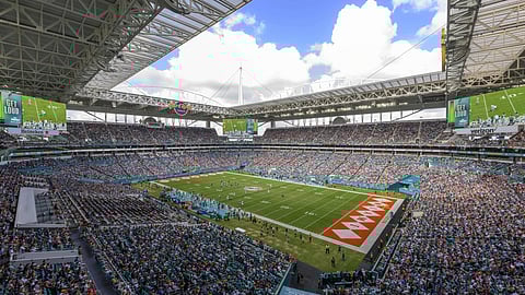 Hard Rock Stadium in Miami