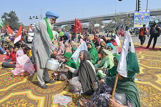 Farmers Organise 'Bharat Bandh' In Rural India