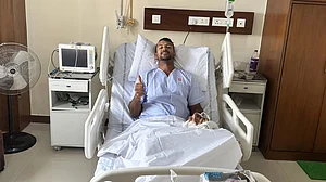 (Photo: X|@Mayank Agarwal) : Karnataka cricket team captain, Mayank Agarwal.