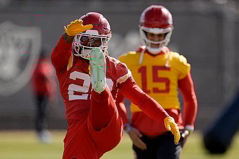 Super Bowl LVIII: Kansas City Chiefs practice